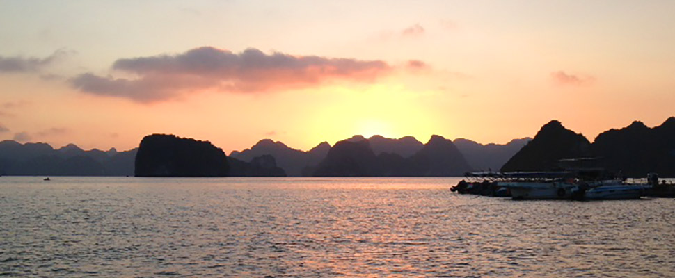 Ha Long Bay Sunset