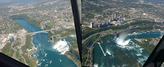 Views from Niagara helicopter trip